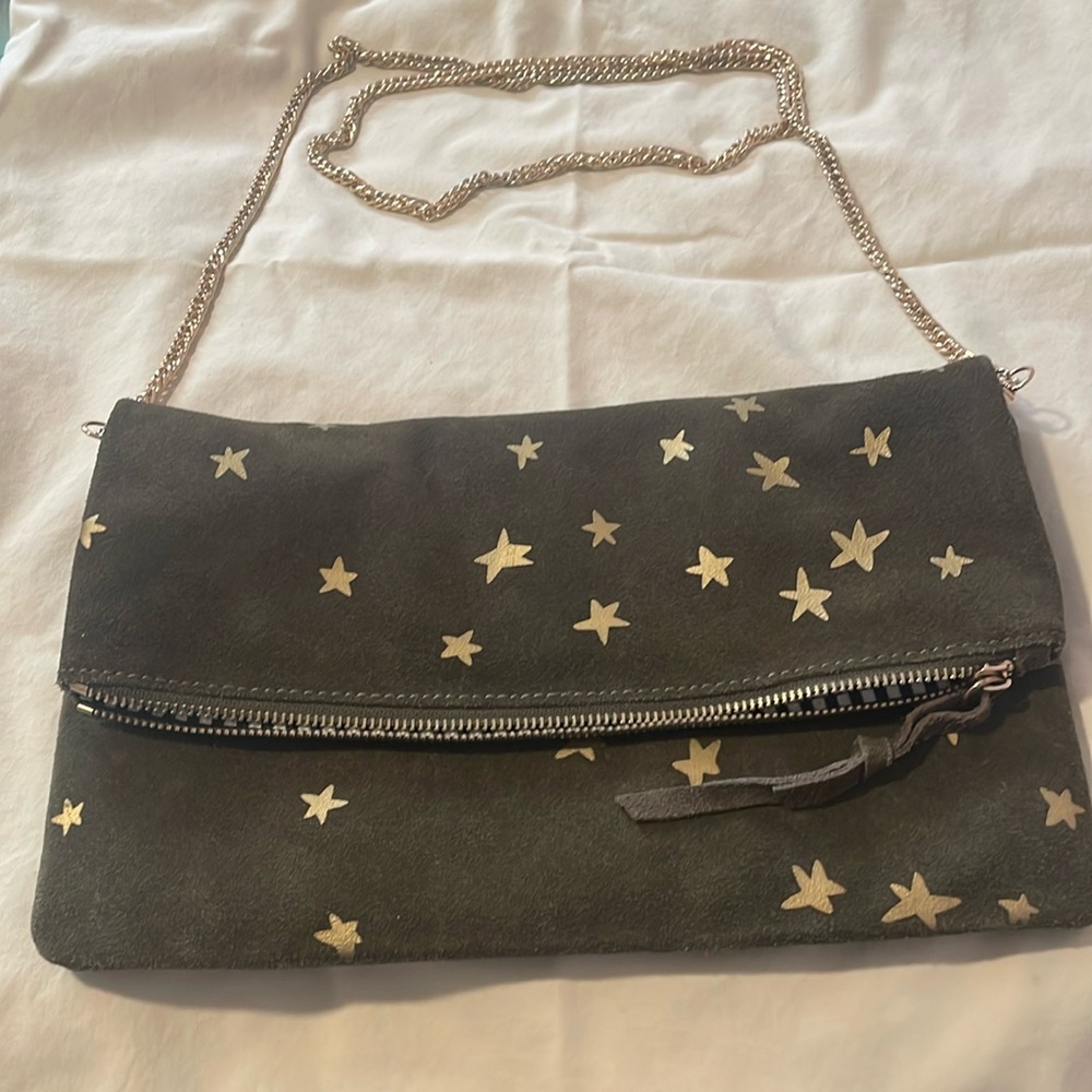 Mods Luxe suede bag